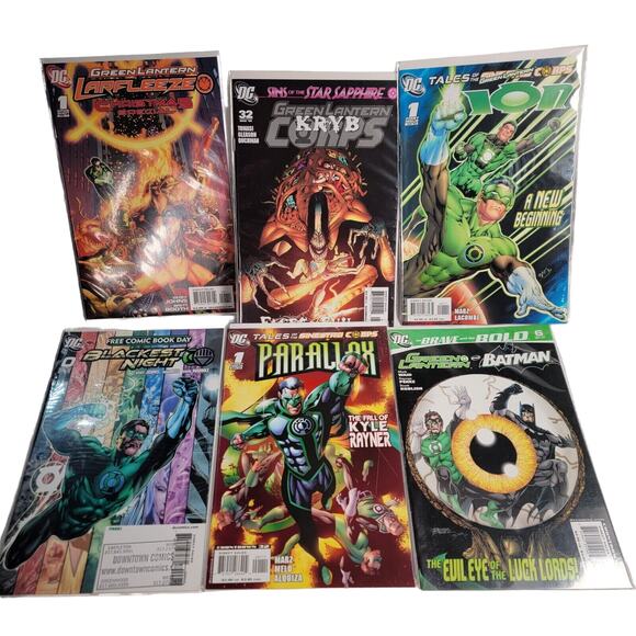 Green Lantern Corps #32 + 5 Pack Bundle Special Blackest Night DC Comics - Picture 8 of 10